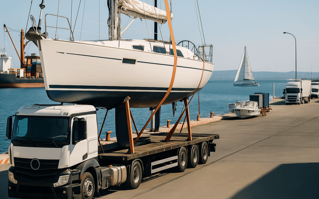 Angebot für Yachtüberführung / Yachttransport anfragen