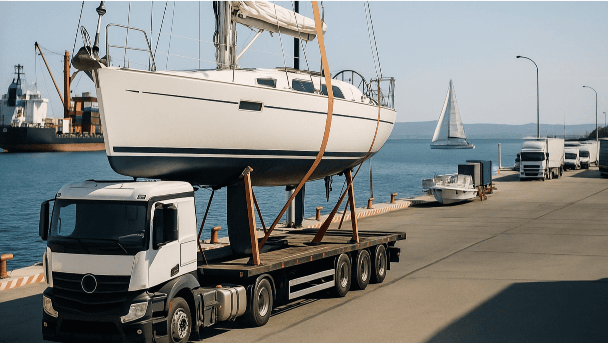 Hochsee- und Binnenschifffahrtslieferungen mit Seatribe Deliveries.